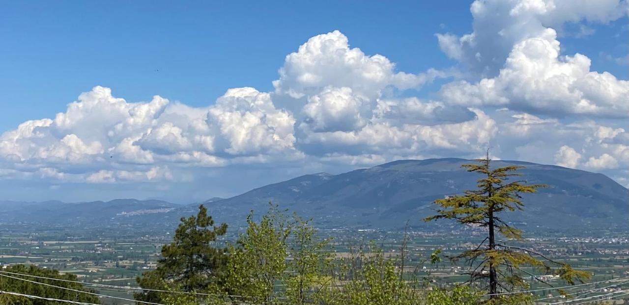 App. Con Terrazza Panoramica In Centro-Montefalco Exterior foto